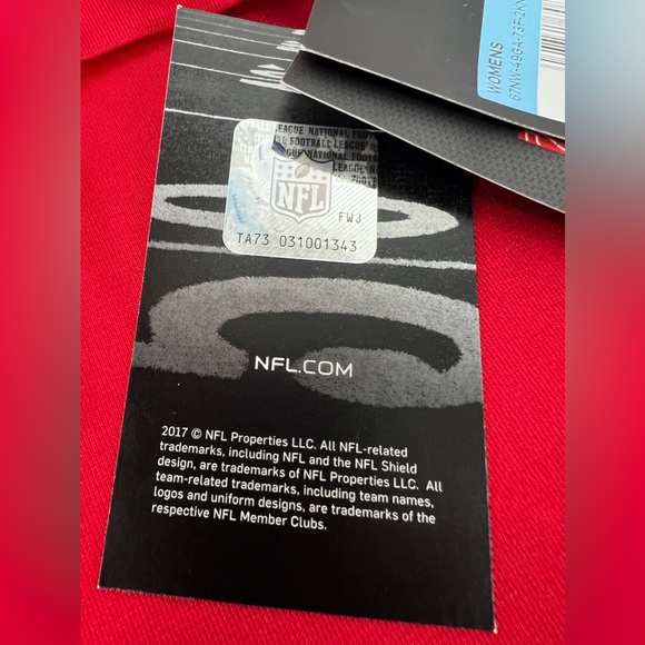 Women’s Nike Trey Lance Scarlet San Francisco 49ers Alternate Game Jersey Size:M - Picture 12 of 15